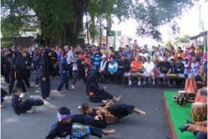 Parade dan pasanggiri pencak silat